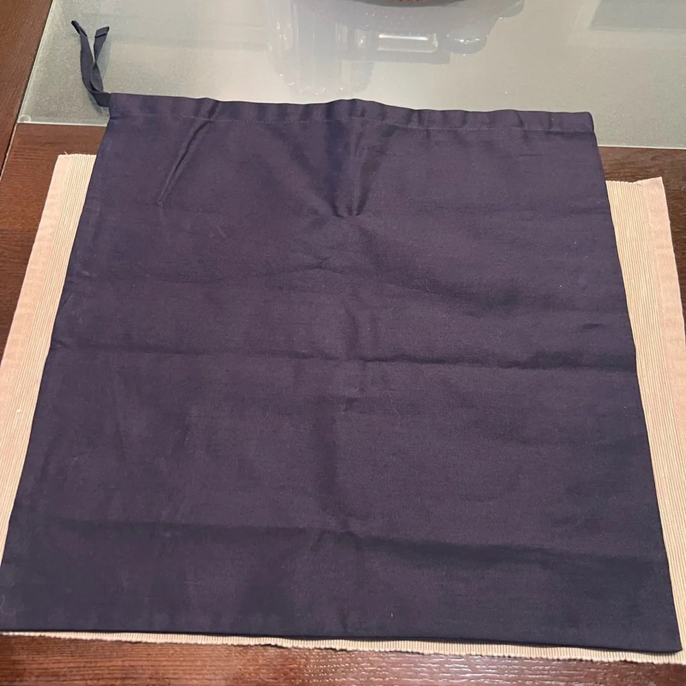 Dior Navy Box and Black Pouch Set